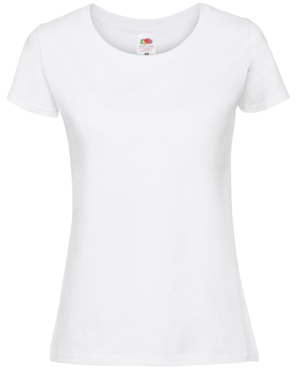 Women's Iconic 195 ringspun premium t-shirt White
