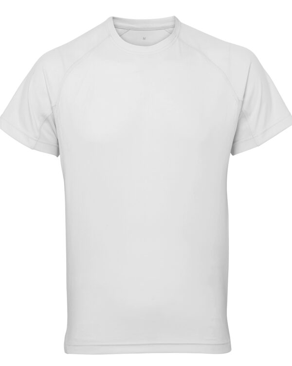 TriDri® panelled tech tee White