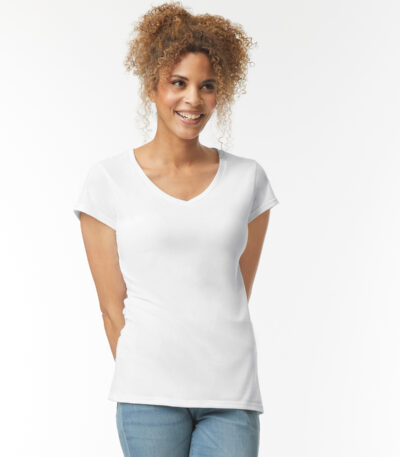 Softstyle women's v-neck t-shirt
