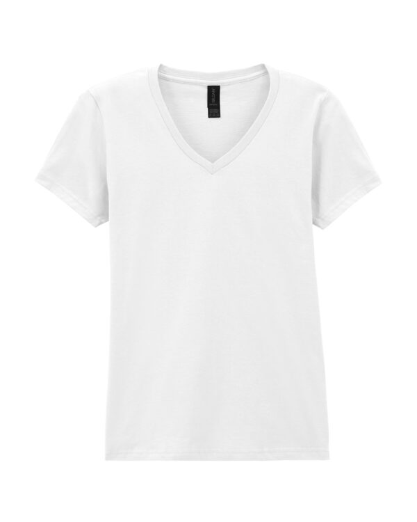 Softstyle women's v-neck t-shirt White