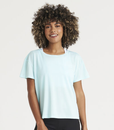 Womens open back T