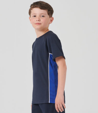 Kids performance panel t-shirt