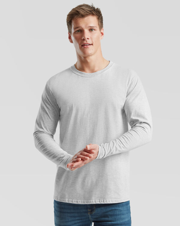 Iconic 195 ringspun premium long sleeve T