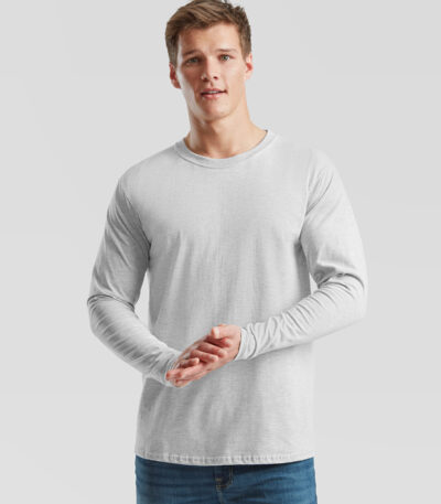 Iconic 195 ringspun premium long sleeve T