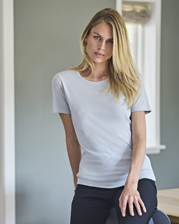 Womens interlock tee (580)