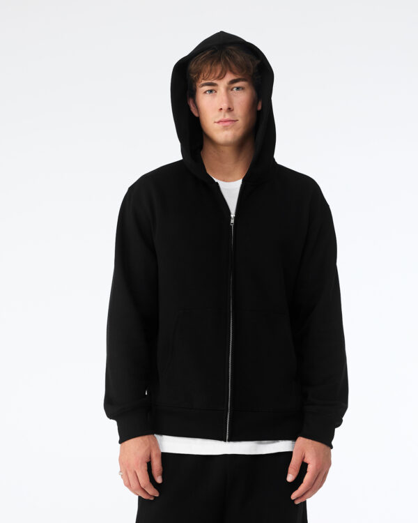 Unisex heavy full-zip hoodie