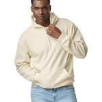 Softstyle midweight fleece adult hoodie
