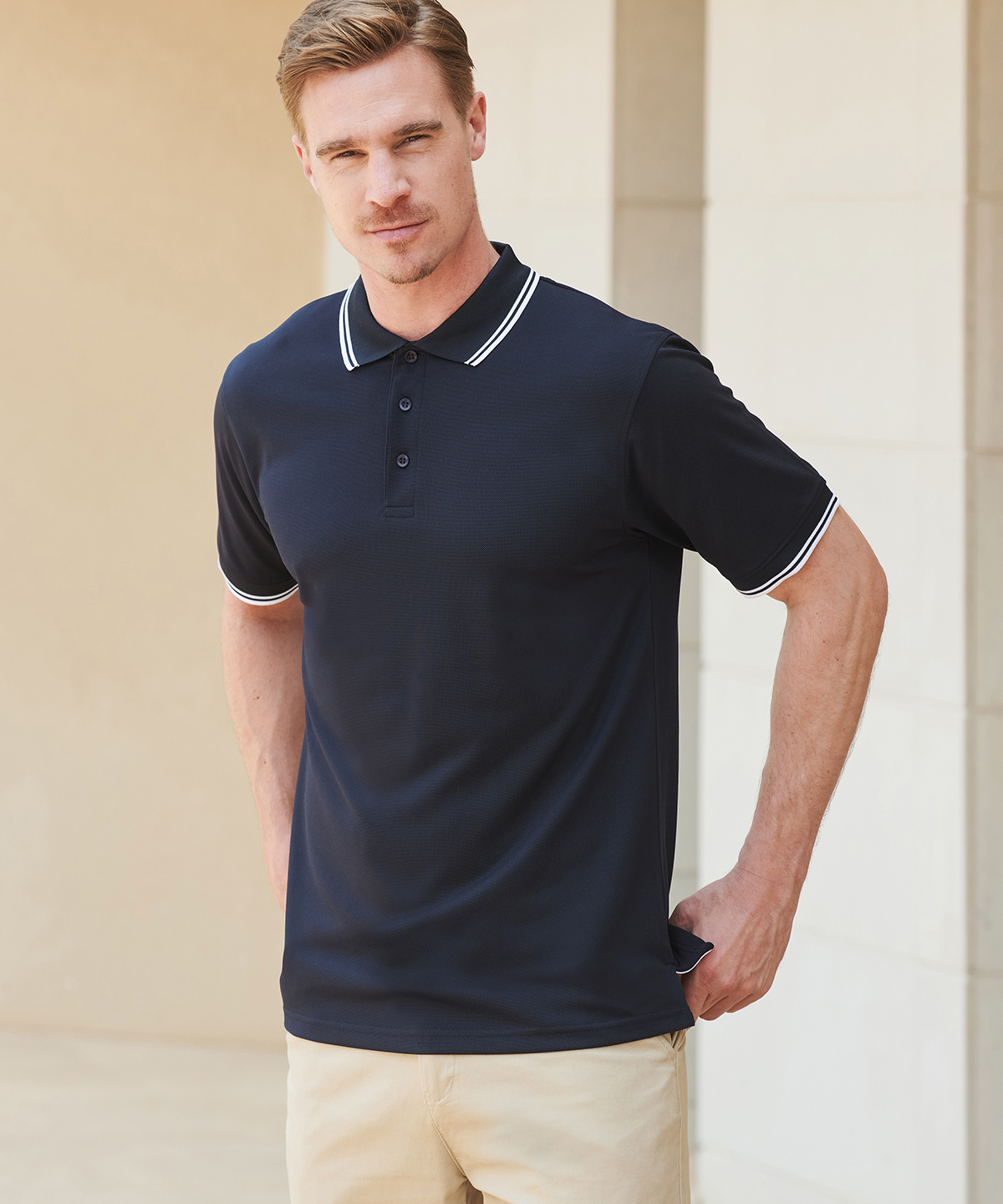 Double tipped Coolplus® polo shirt 1 Double tipped Coolplus® polo shirt