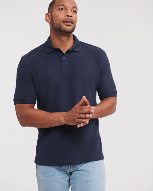 Hard-wearing 60°C wash polo