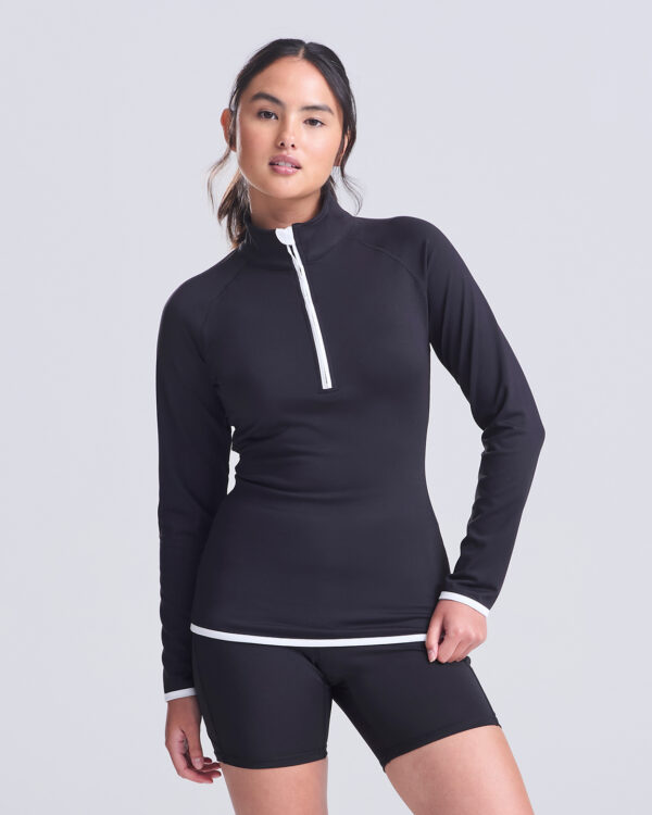 Women's cool ½ zip sweatshirt