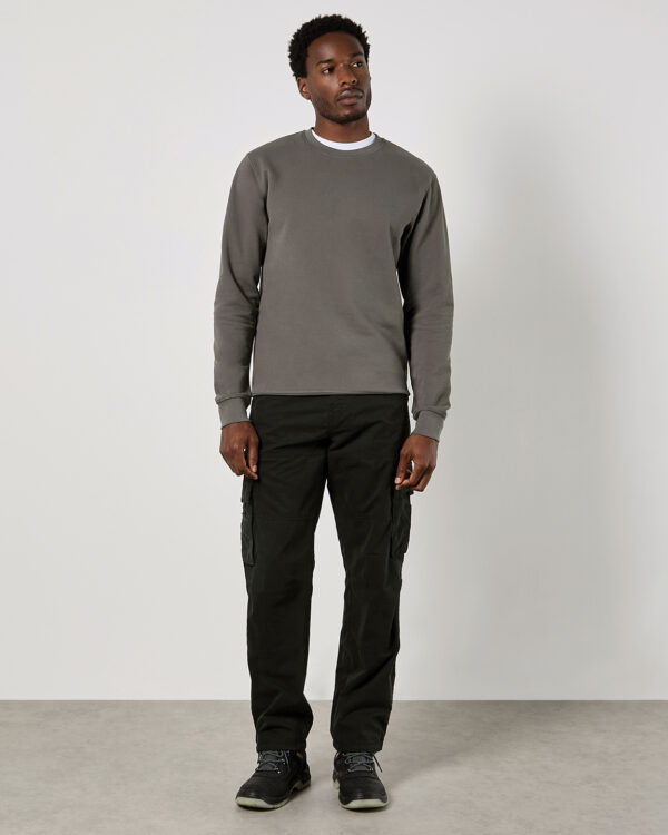 Regular fit piqué sweatshirt