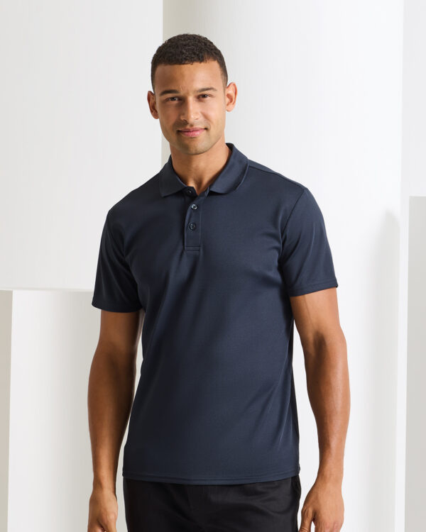 Mens Spun Dyed Recycled Polo Shirt