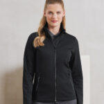 Womens Spun Dyed Recycled Zip-Through Sweat