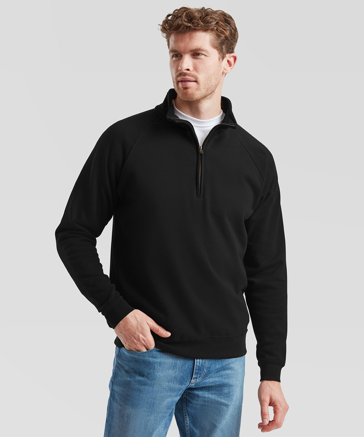 Classic 80/20 zip neck sweatshirt 1 Classic 80/20 zip neck sweatshirt