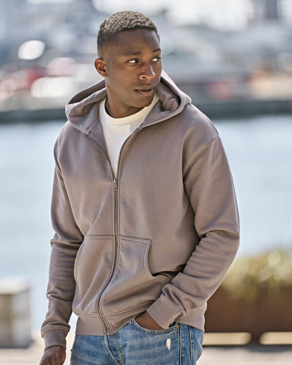 UNLABELED hooded full-zip sweatshirt (5154)