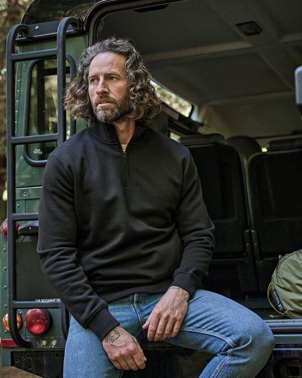 Half-zip sweatshirt (5438)