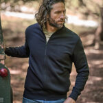 Full-zip sweat cardigan (5440)