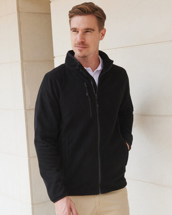 Recycled polyester microfleece jacket