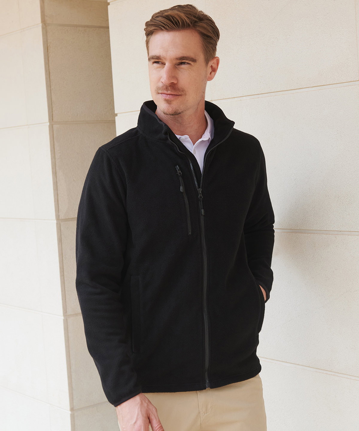 Recycled polyester microfleece jacket 1 Recycled polyester microfleece jacket