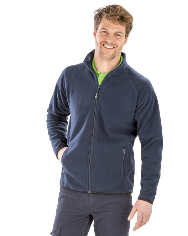 Recycled fleece polarthermic jacket