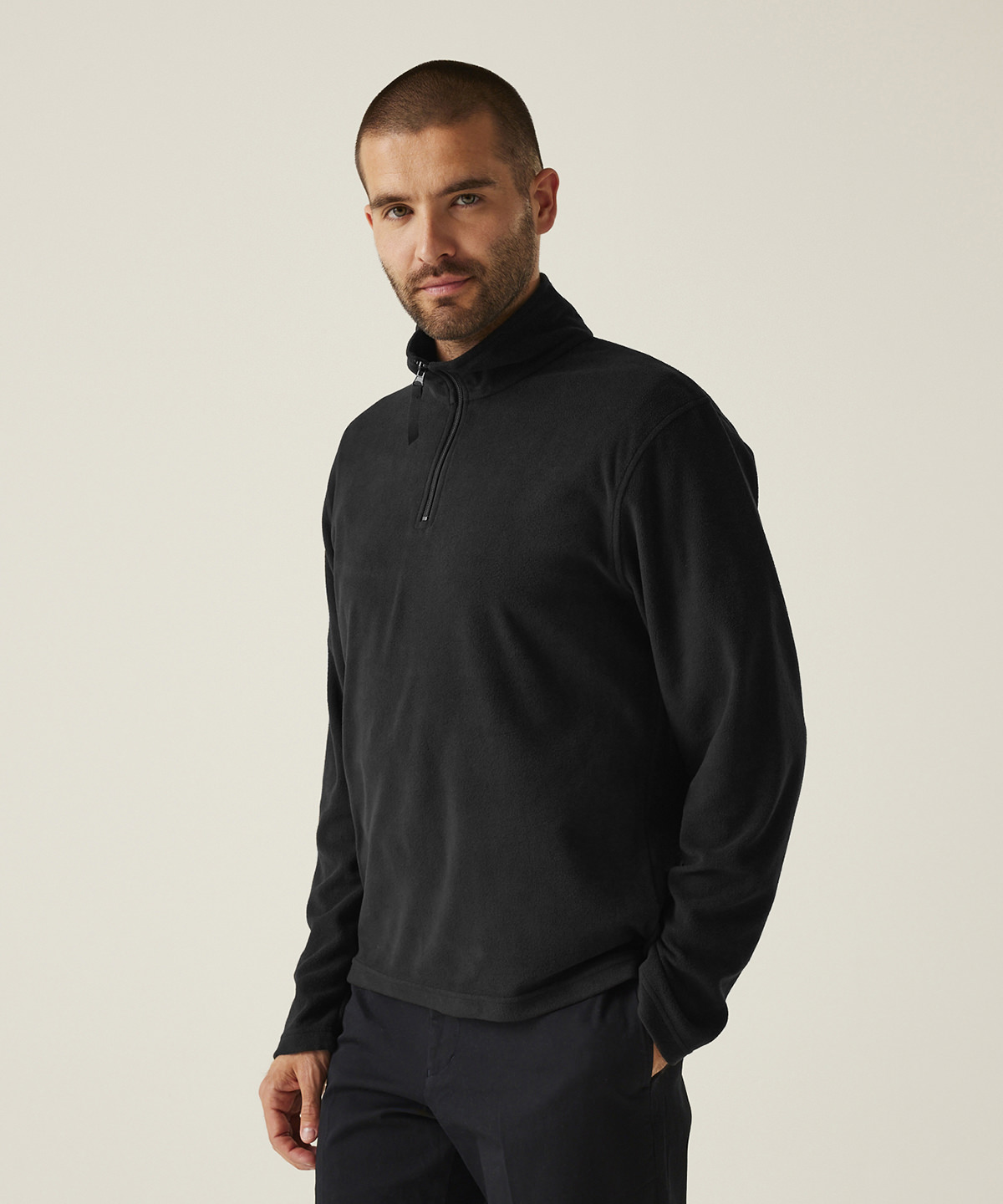 Zip-neck microfleece 1 Zip-neck microfleece