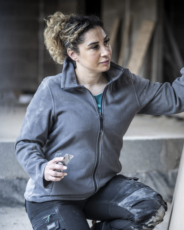 Women's full-zip microfleece