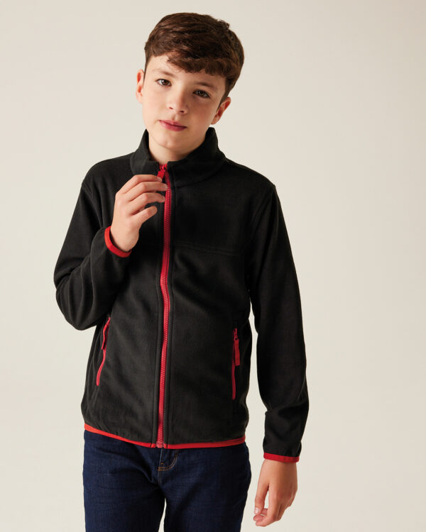 Kids full-zip microfleece