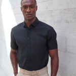 Short sleeve cotton-feel Coolplus® shirt