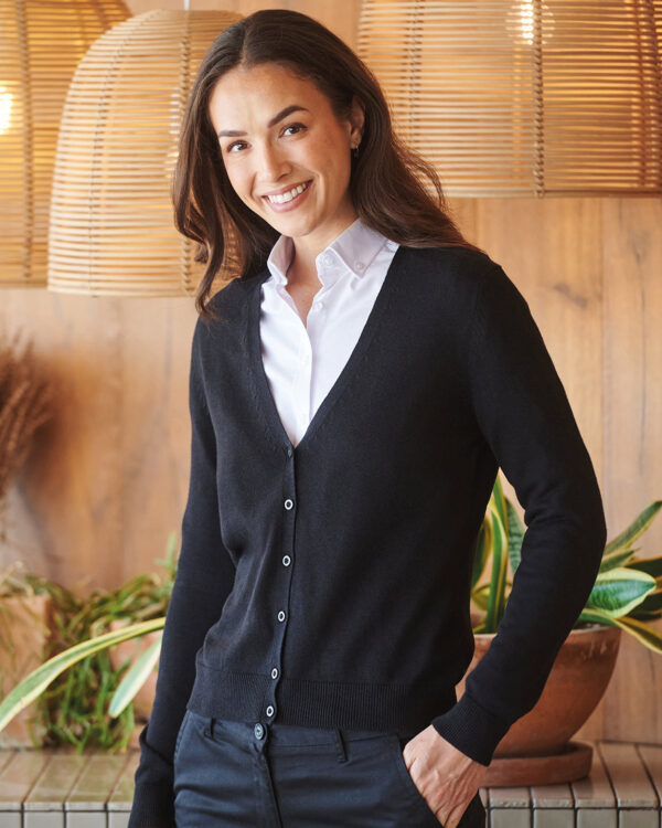 Women's v-neck cardigan