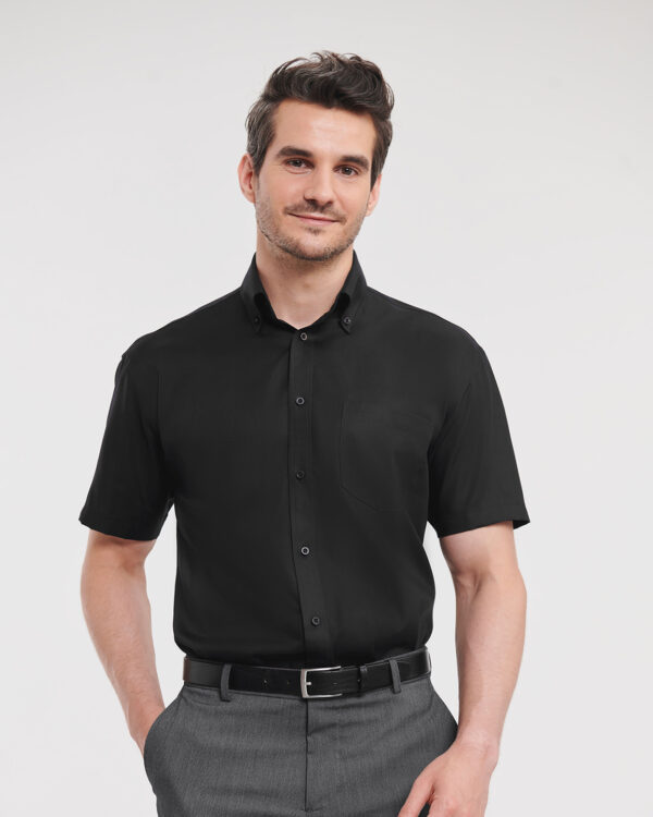 Short sleeve ultimate non-iron shirt