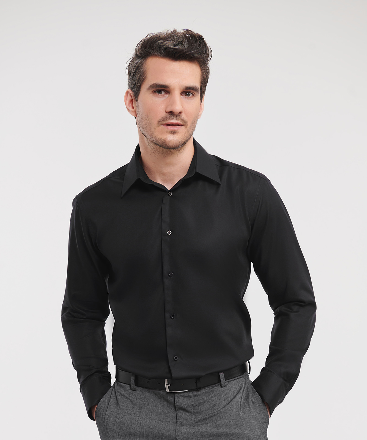 Long sleeve tailored ultimate non-iron shirt 1 Long sleeve tailored ultimate non-iron shirt