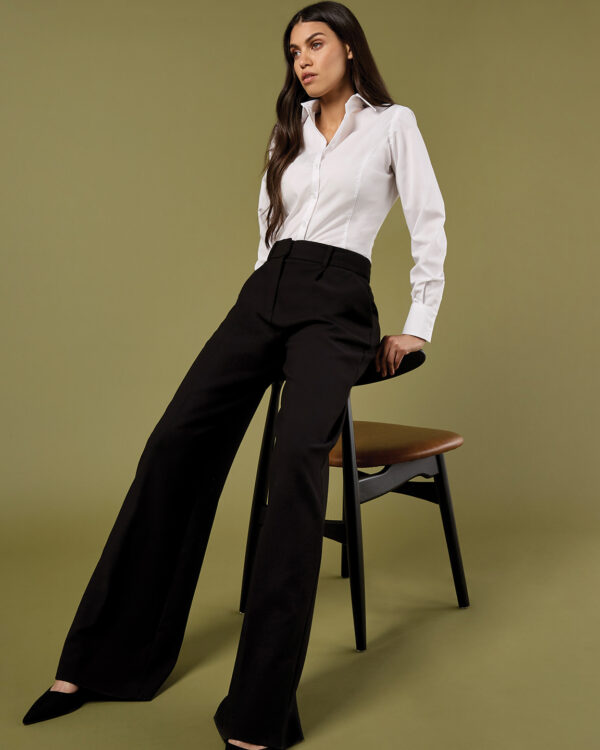 Business blouse long-sleeved (tailored fit)