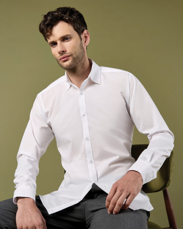 Business shirt long-sleeved (slim fit)