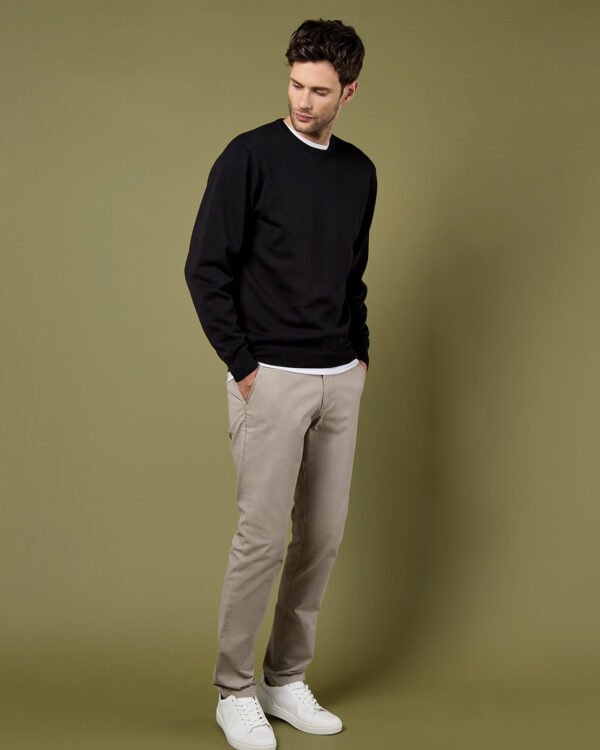 Regular fit Arundel crew neck sweater