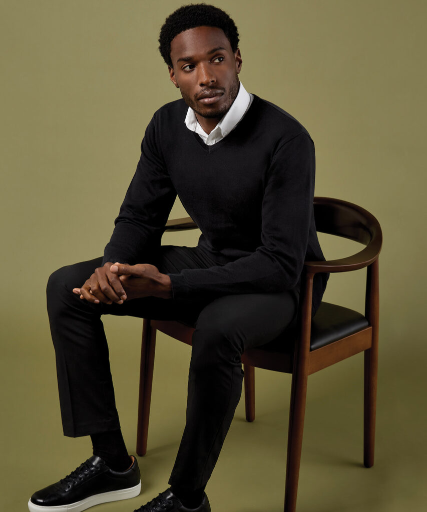 Arundel v-neck sweater long sleeve (classic fit)