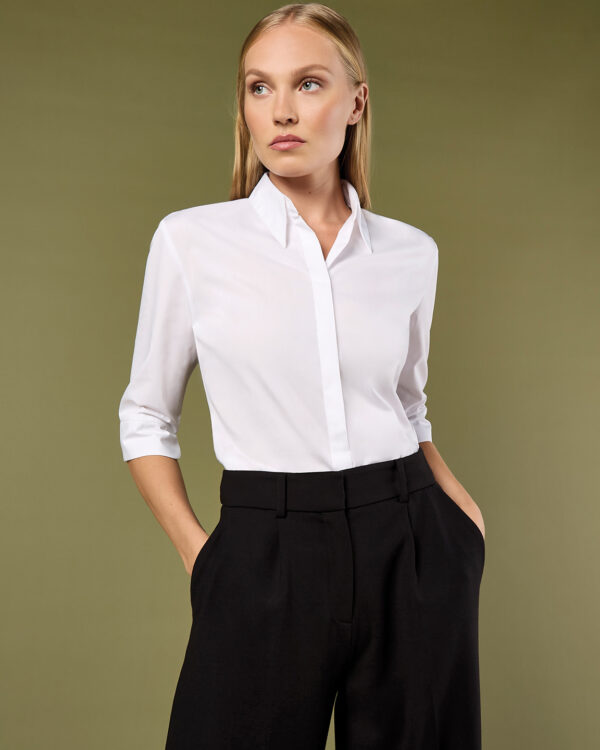Contiental ¾ sleeve blouse womens