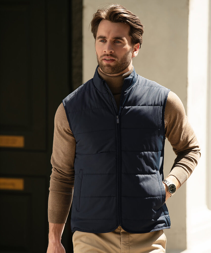 Hudson  horizontal quilted gilet