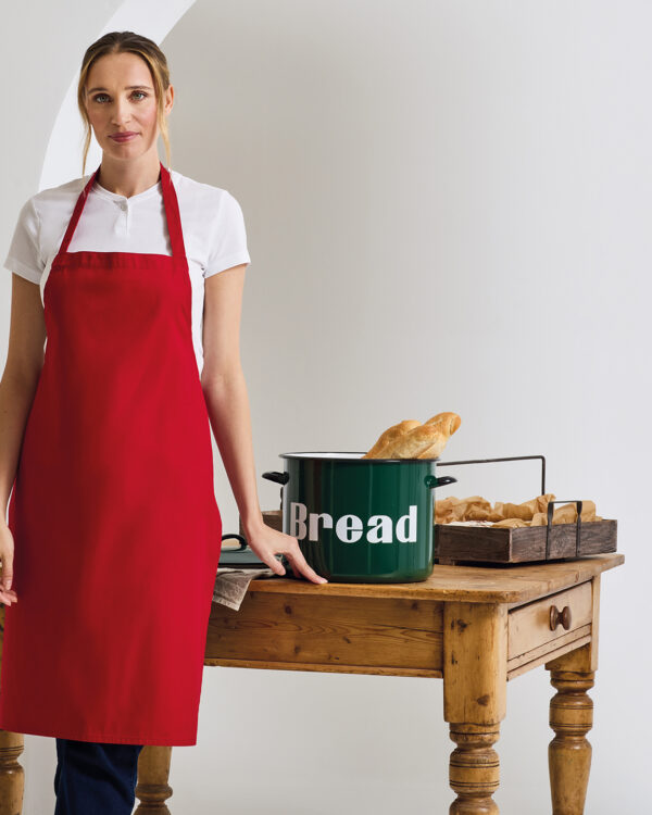 100% Organic Cotton Bib Apron