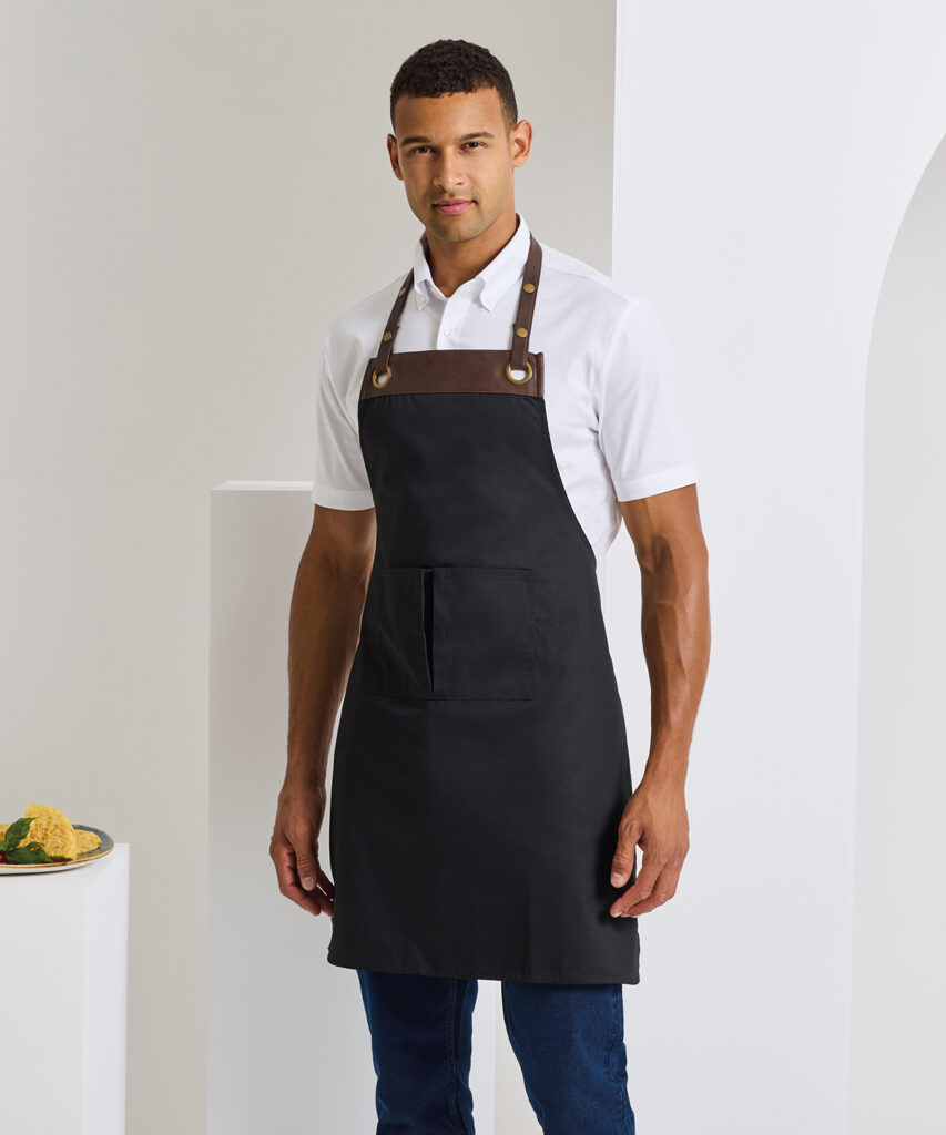 Espresso bib apron