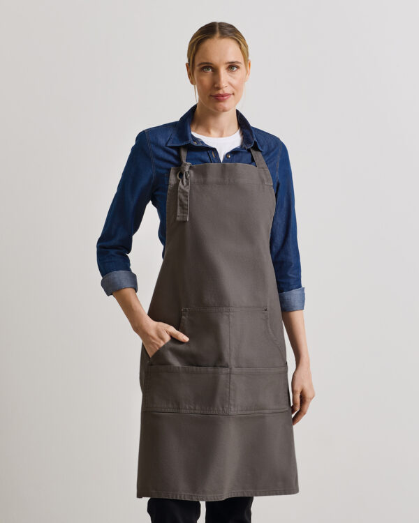 Calibre heavy cotton canvas pocket apron
