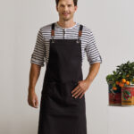 Clip n Clasp cross-back bib apron