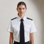 Women's short sleeve pilot blouse