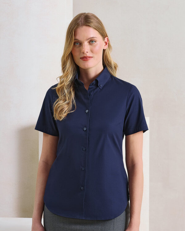 Womens Supreme Oxford short sleeve shirt