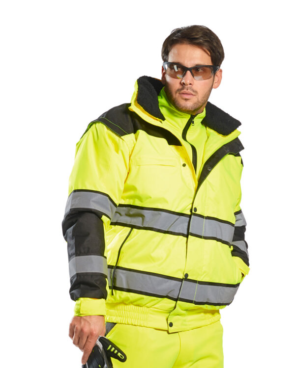 Hi-vis classic bomber jacket (C466)