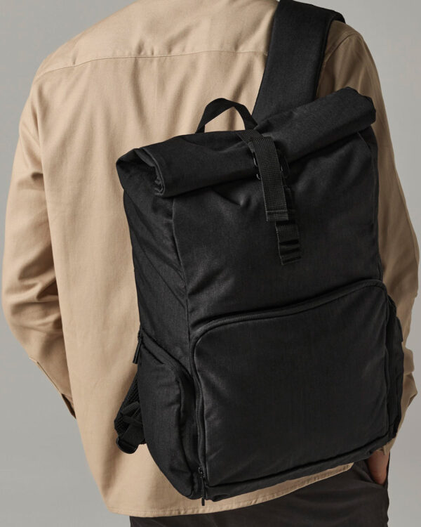 Q-Tech charge roll-top backpack