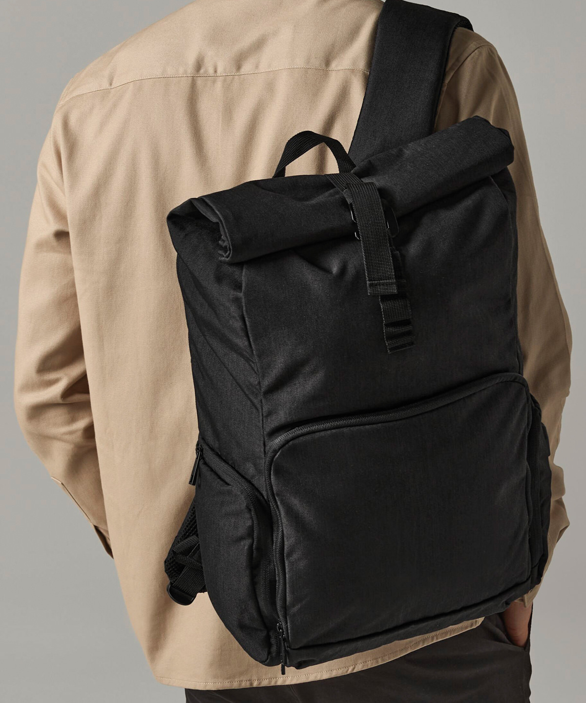 Q-Tech charge roll-top backpack 1 Q-Tech charge roll-top backpack