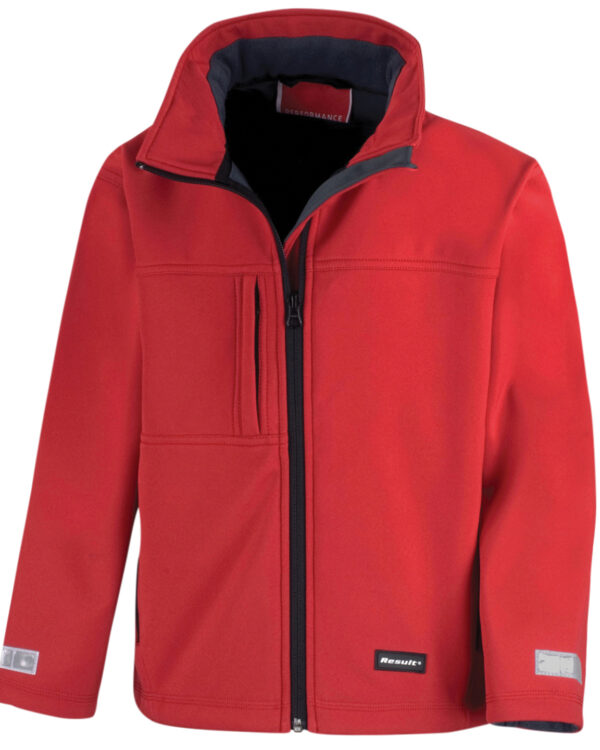 Junior classic softshell 3-layer jacket