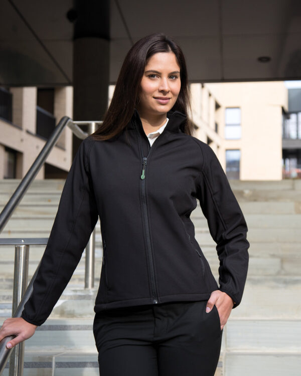 Women's Core printable softshell jacket