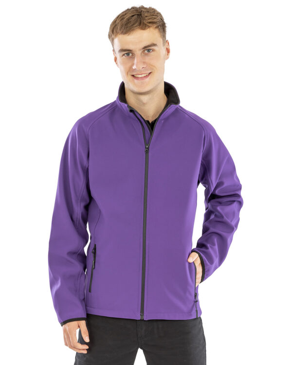 Core printable softshell jacket
