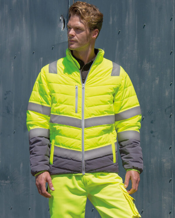 Soft padded safety jacket
